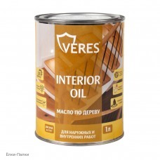 Масло по дереву "INTERIOR OIL" 1л Veres