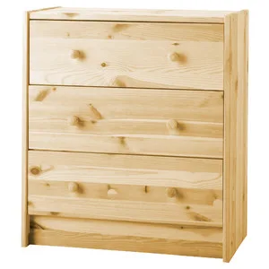 Комод 3 ящика с ручками (IKEA) 620х300х700мм