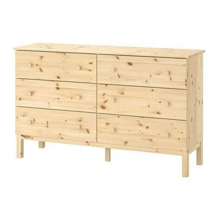 Комод ТАРВА с 6 ящиками (IKEA) 1545х390х915мм