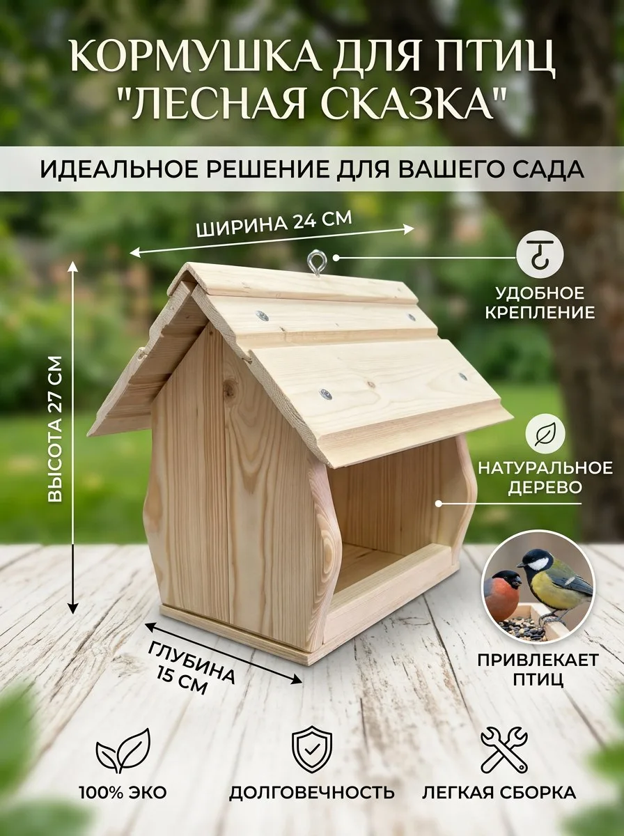 Кормушка "Лесная сказка"