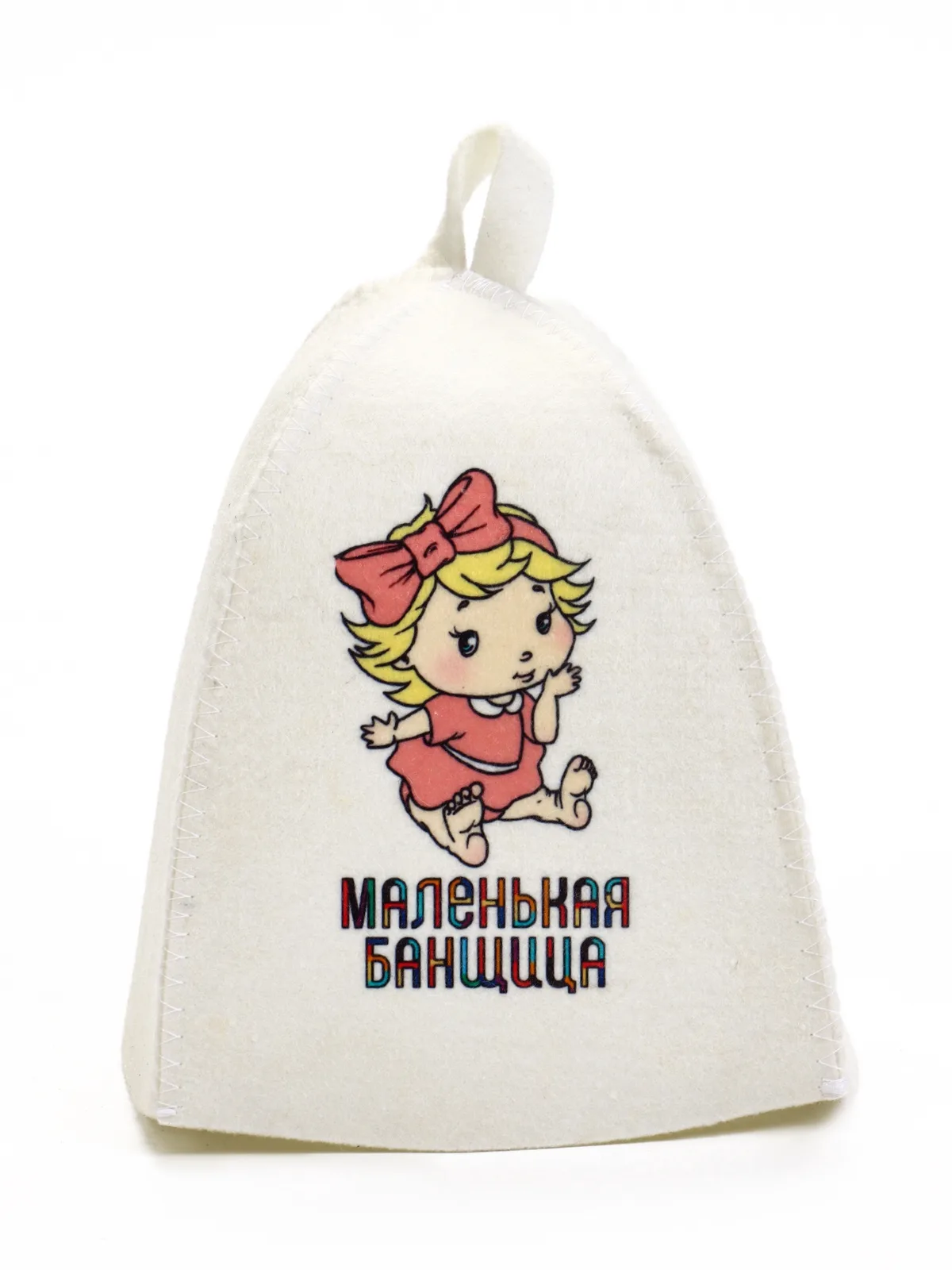 Шапка банная детская "Маленькая банщица"
