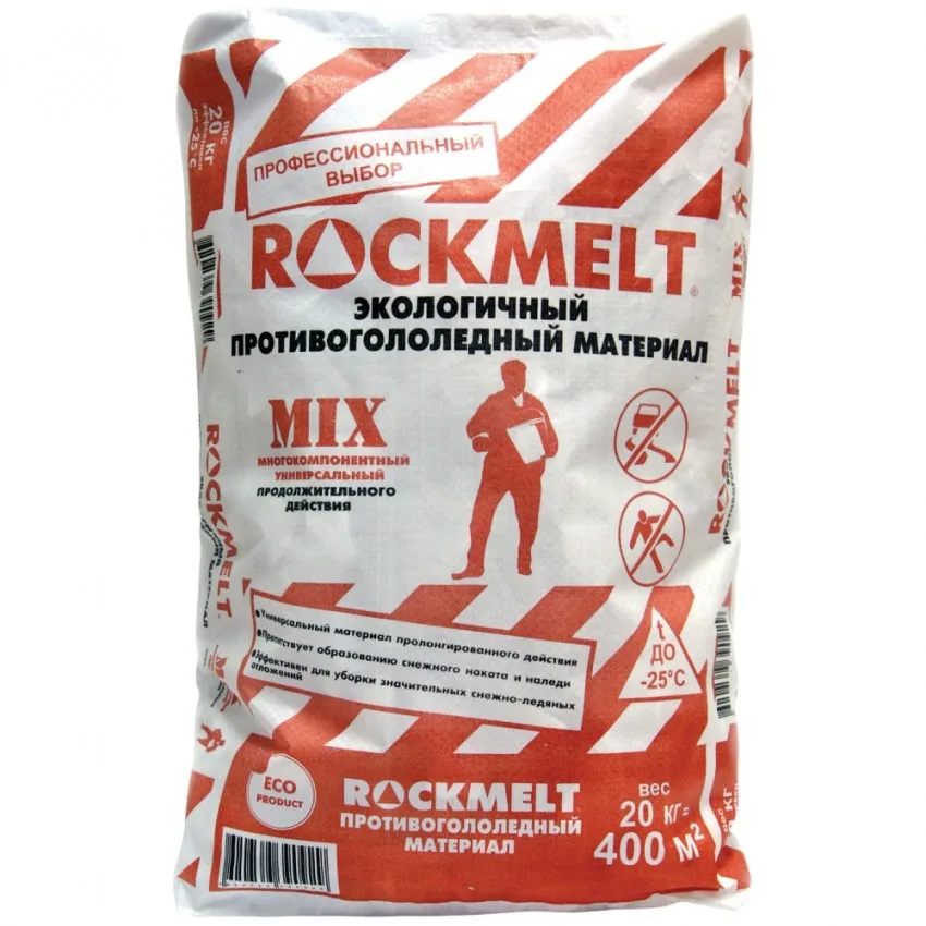 Антигололед "Rockmel mix" 20кг