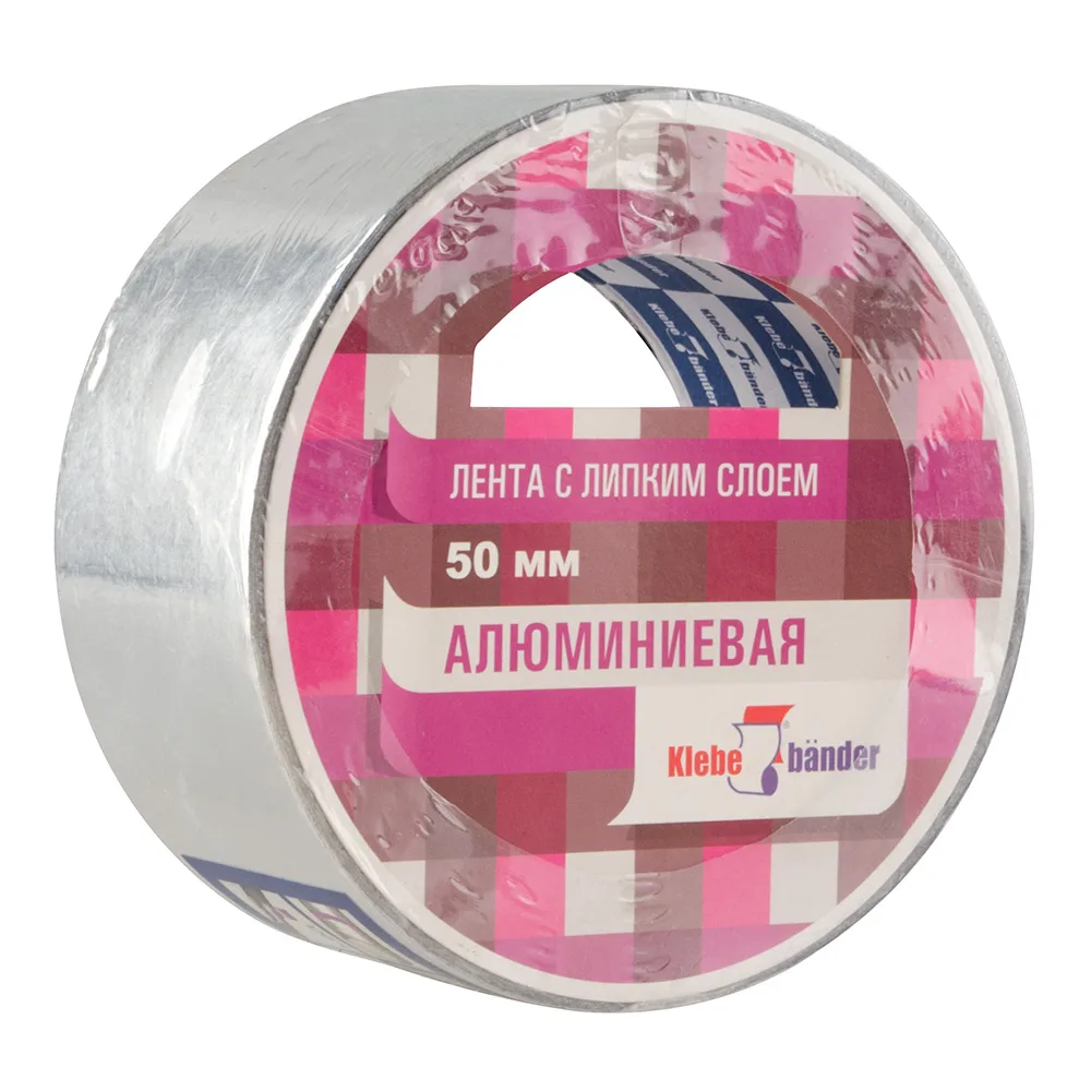 Скотч алюмин. 50мм х 40м (50мкм)