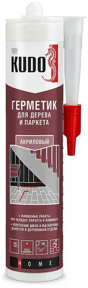 Герметик акрил. для дерева и паркета ВЕНГЕ 280мл KUDO