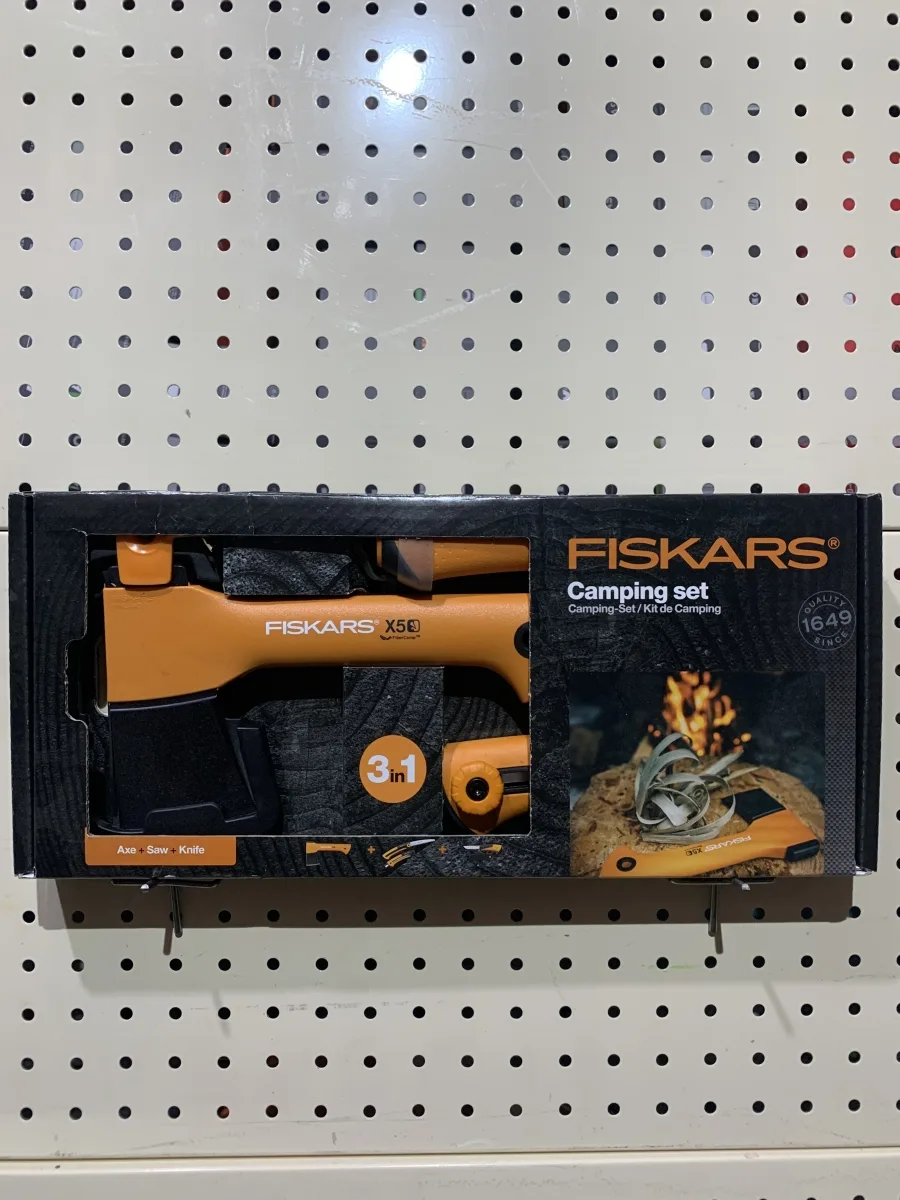 Туристический набор (топор+пила+нож) "FISKARS"