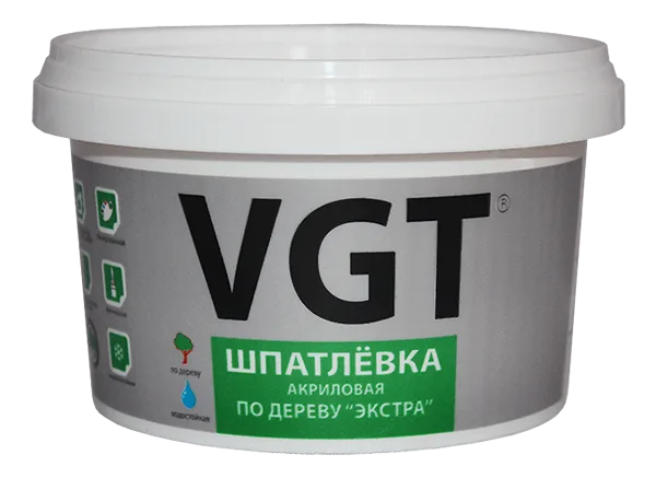Шпатлевка по дереву "Экстра" дуб 0.3кг "VGT"