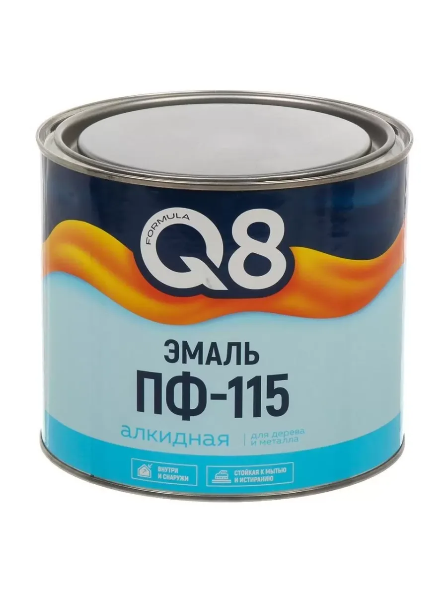 Эмаль ПФ-115 голубая 1,8кг "Formula Q8"